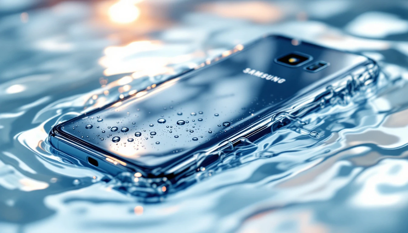 Samsung s8 tombé dans l’eau